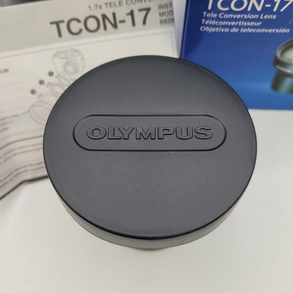 NOS Olympus TCON-17 1.7X Telephoto Conversion 200862 Lens 55mm for C-5050 C-4000 - Picture 5 of 11